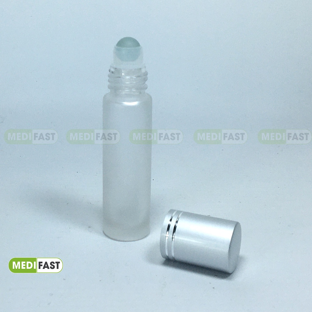 Dụng cụ đựng mỹ phẩm tinh dầu, dầu dừa, chai bi lăn 10ml vỏ lọ thủy tinh, siêu tiện lợi.