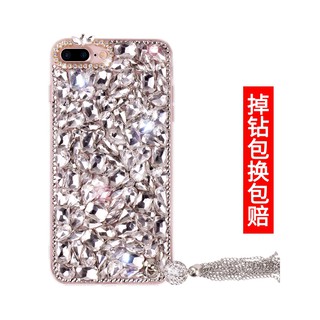 Ốp Điện Thoại Đính Đá Lấp Lánh Kiểu Nhật Hàn Cho Iphone Xs Max