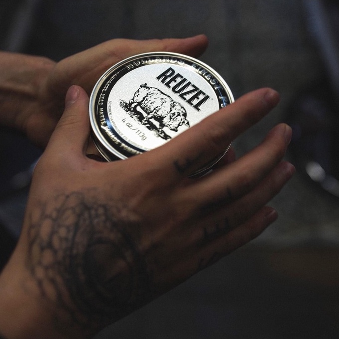 [Chính Hãng 100%] Sáp Vuốt Tóc Reuzel Concrete Hold Matte Pomade