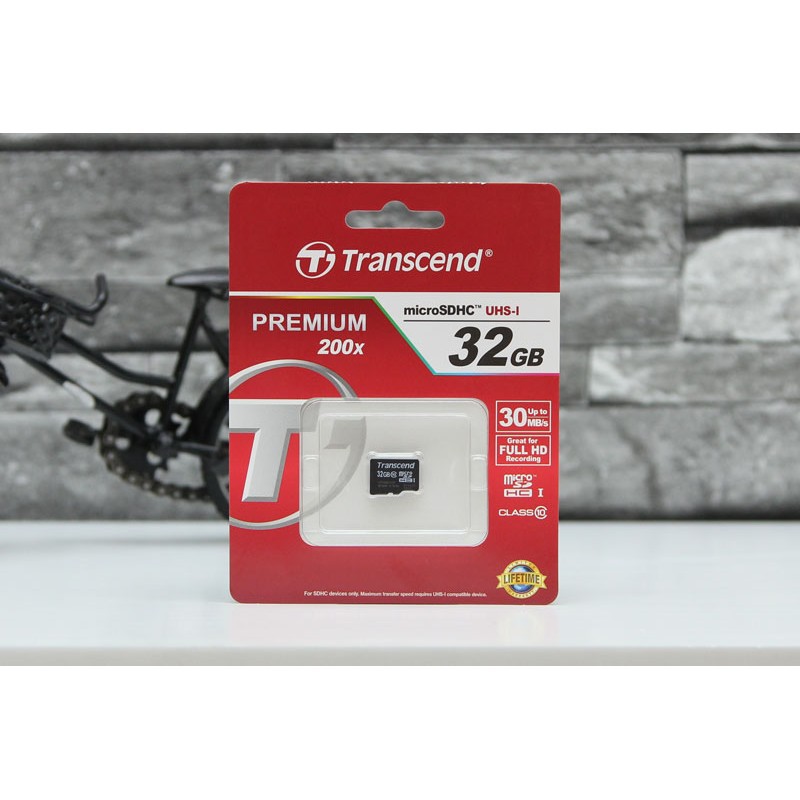 Thẻ Nhớ Micro SD Transcend 32GB Class 10