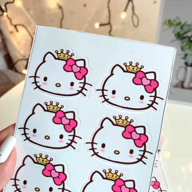 DECAL DÁN HELLO KITTY