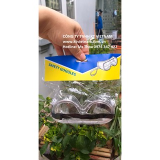 Kính dẻo chống hóa chất làm từ polycacbonat chống lóa, bảo vệ mắt, có thể đeo được kính cận bên trong xuất xứ đài loan