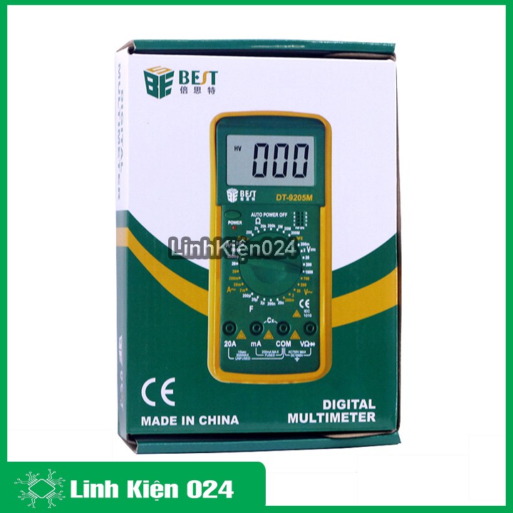 Đồng hồ vạn năng Chính hãng Best 9205M ( Đã Có Pin )