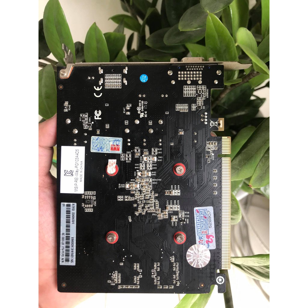 Card màn hình COLORFUL GT 1030/2gDDR5 CÒN BẢO HÀNH HÃNG