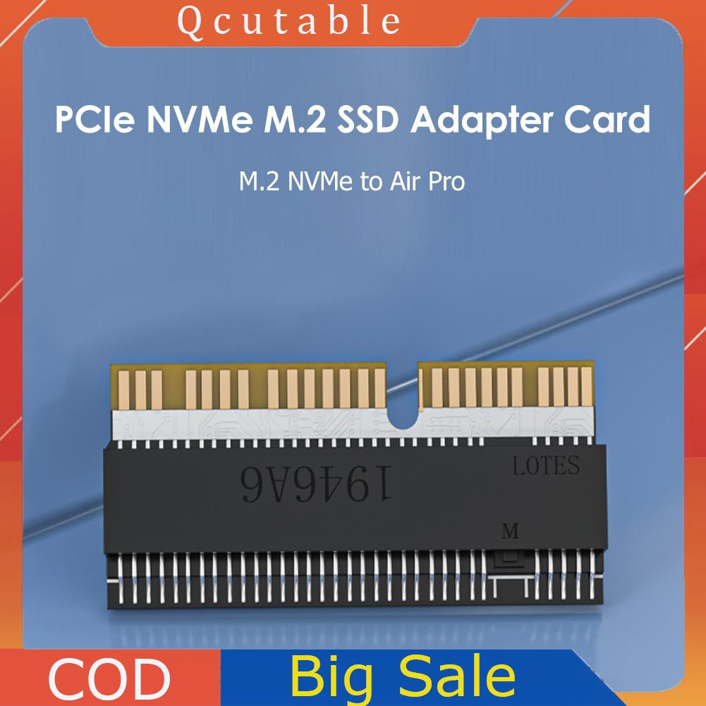 NGFF M.2 NVMe SSD Adapter Converter Card for MacBook Air Pro 2013-2017