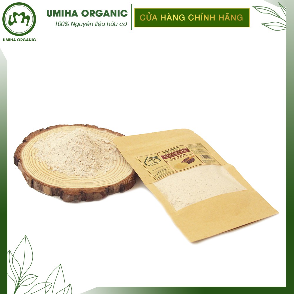 Bột Đậu Đỏ hữu cơ UMIHOME nguyên chất túi Zip 35g - Dùng dưỡng trắng toàn thân, mặt nạ dưỡng da giúp da trắng mịn da | BigBuy360 - bigbuy360.vn