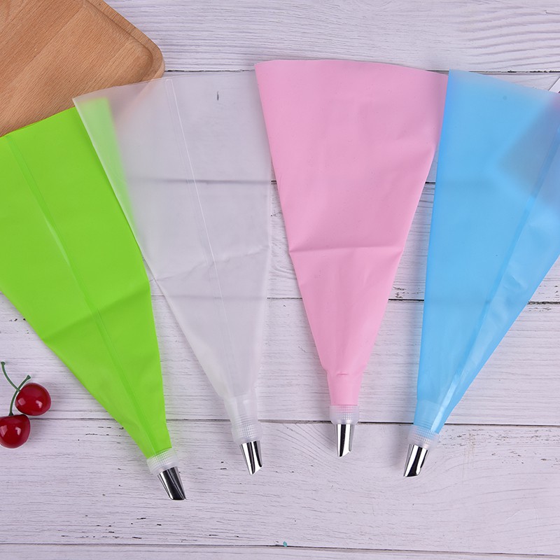 Bộ Dụng Cụ Bắt Kem Trang Trí Bánh Bằng Silicone