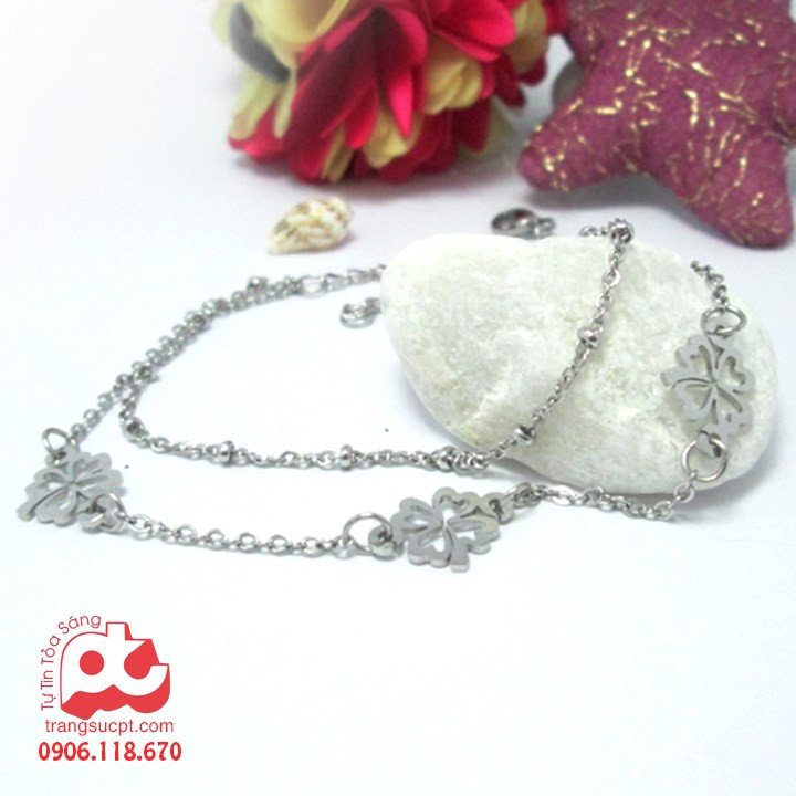 Lắc chân nữ inox không đen giá rẻ HCM - PT_LCN_01 | BigBuy360 - bigbuy360.vn