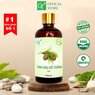 Tinh dầu Gỗ Thông nguyên chất - Pine - 100% thiên nhiên - Xông hương thư giãn tinh thần, thanh lọc không khí