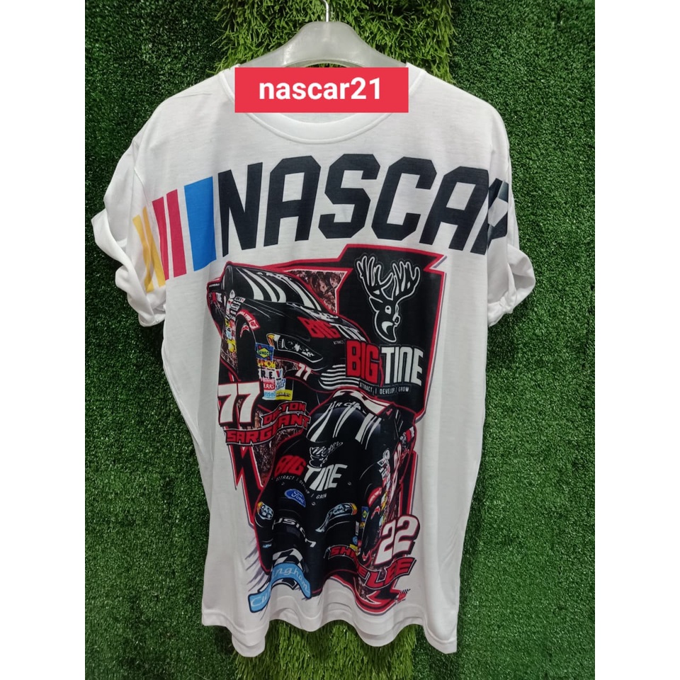 Áo Thun In Hình Xe Đua nascar series 17-22 DS BANGKOK DISTRO Cỡ Lớn XXL