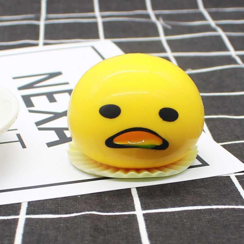 Trứng Biến Thái Hút Nhả Slime Anh nôn ọe đồ chơi Gudetama cực thú vị