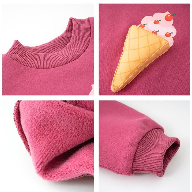 Áo Sweater Tay Dài Dáng Rộng Phong Cách Hàn Quốc Thời Trang Xuân Thu 2022 Mới Cho Bé Gái