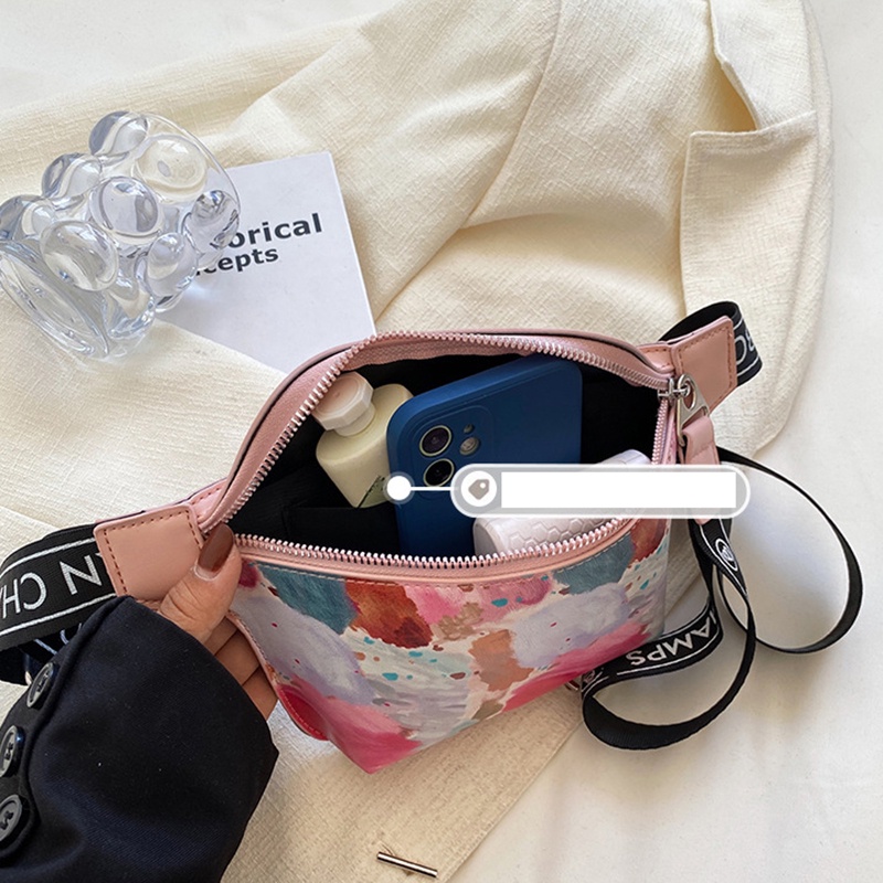 Túi Đeo Vai Dây Bản Rộng Có Thể Điều Chỉnh Thời Trang Cho Nữ