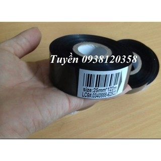 Ruy băng, mực nhiệt in date size 30mm*122m (combo 10c)