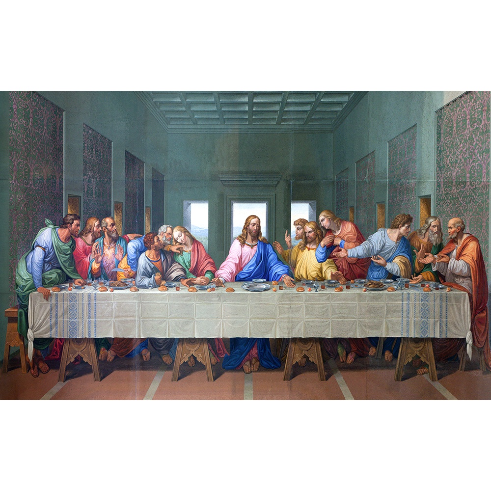 [Mã BMBAU50 giảm 10% đơn 99k] Bộ tranh xếp hình cao cấp 1500 mảnh ghép (60x100cm) – The Last Supper