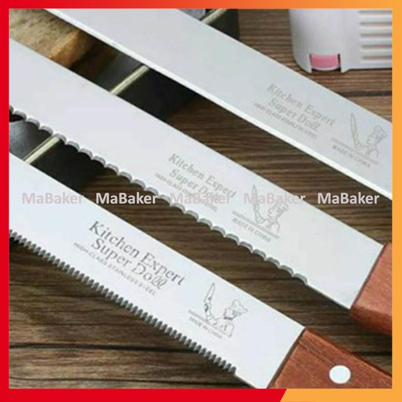Dao cắt bánh răng cưa inox cao cấp cỡ 38, 42cm - MaBaker