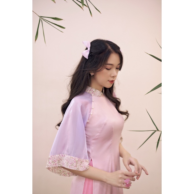 Sumire Store Áo dài Bách Hoa Xuân - Tím