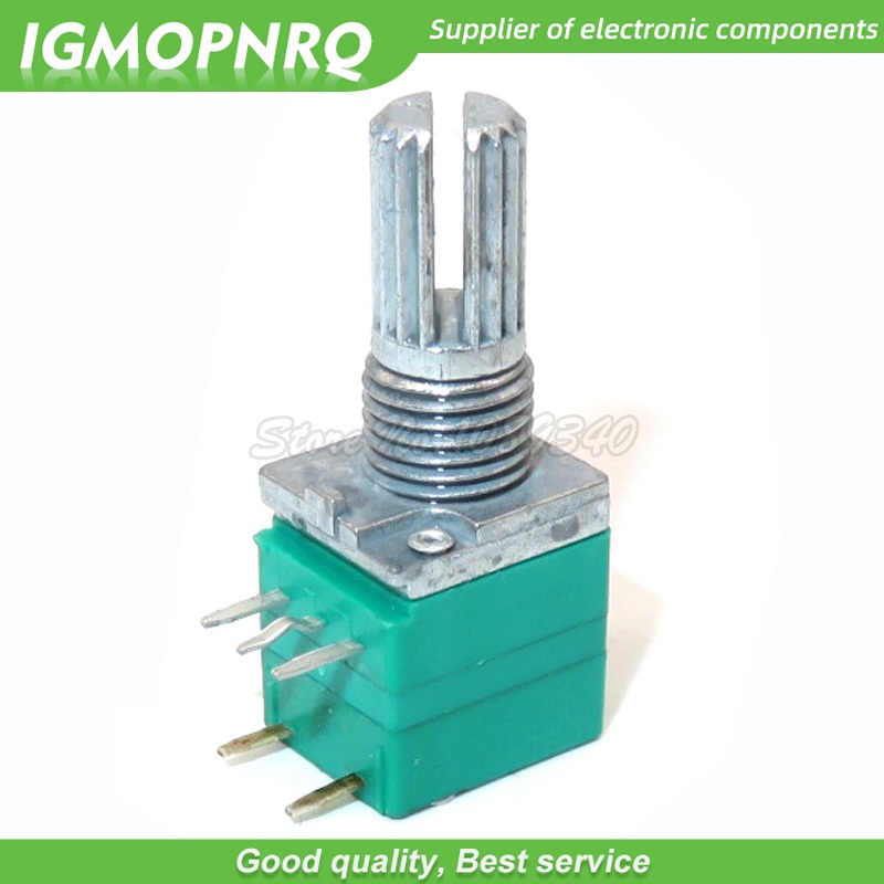 Bộ 5 Chiết Áp Khuếch Đại Âm Thanh RV097NS 5K 10K 20K 50K 100K 500K B5K 5pin Trục 15mm IGMOPNRQ
