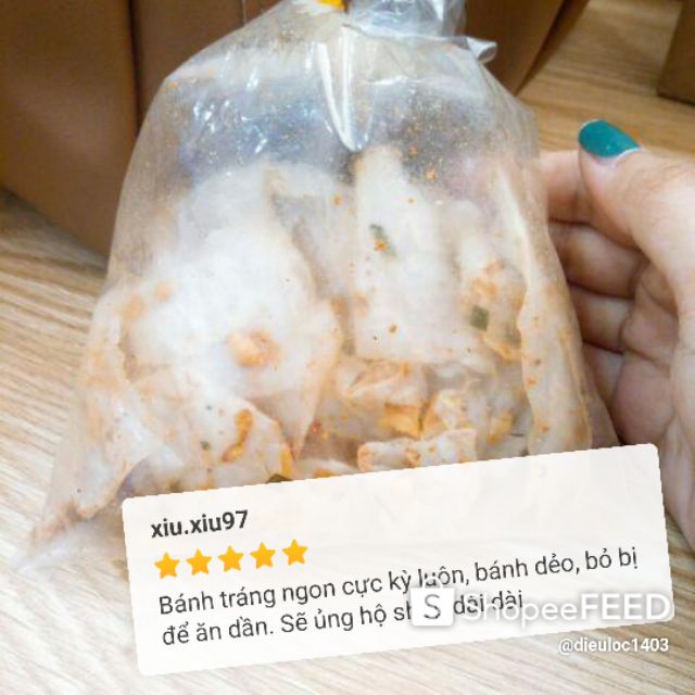 ( 3 món)0.5kg rìa phơi sương + 100gr muối nhuyễn + 100gr hành phi thơm ngon