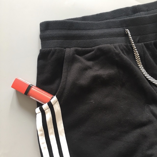 Quần Jogger nỉ da cá 3 sọc