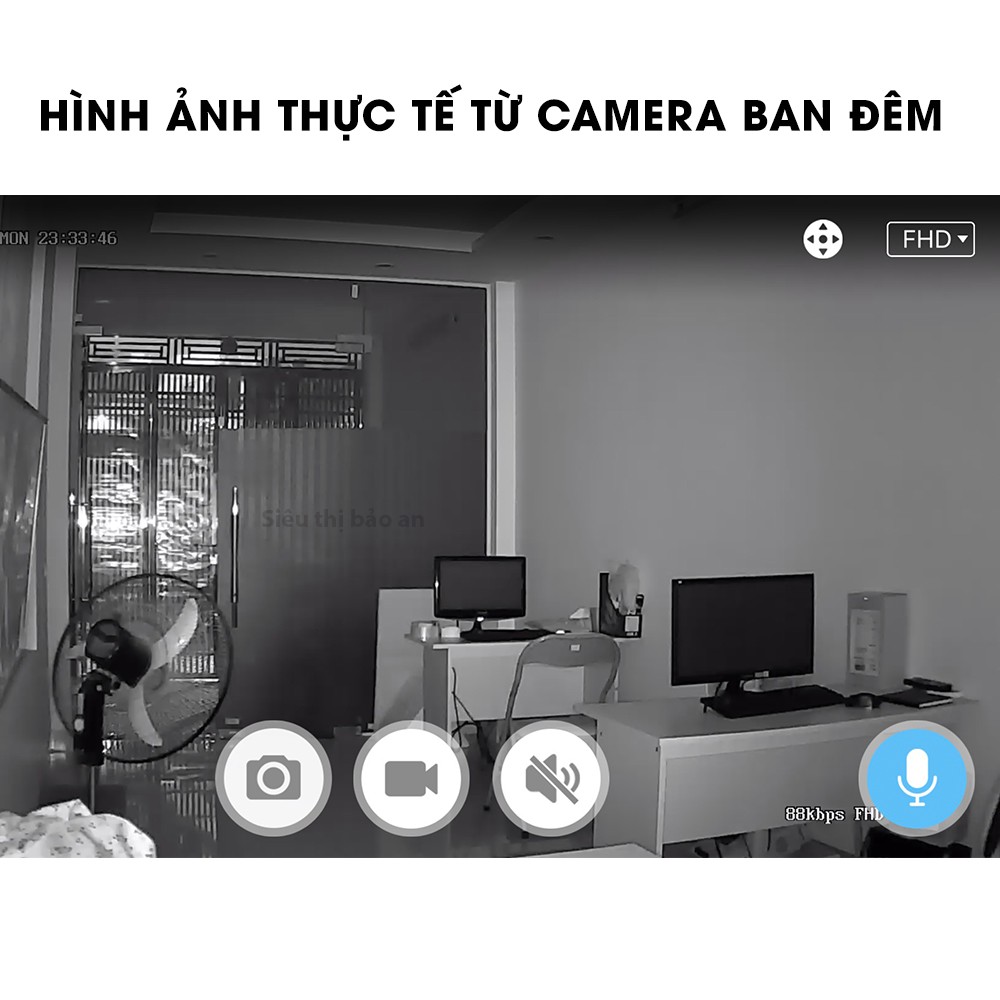 Camera ip wifi Fullhd 2.0MP trong nhà xoay 360 hình ảnh sắc nét nhất Carecam - Bảo hành 18 tháng | BigBuy360 - bigbuy360.vn