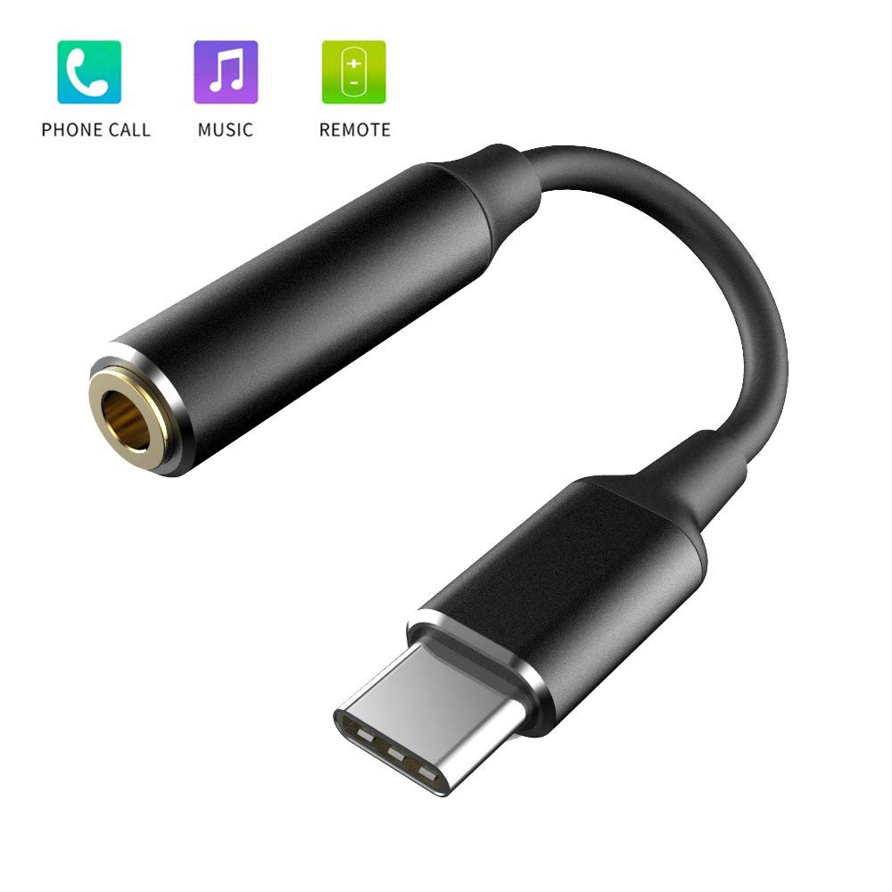 USB C Type C to 3.5mm Aux Audio Headphone Jack Adapter Audio Dongle Adapter