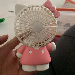 Quạt cầm tay hello kitty
