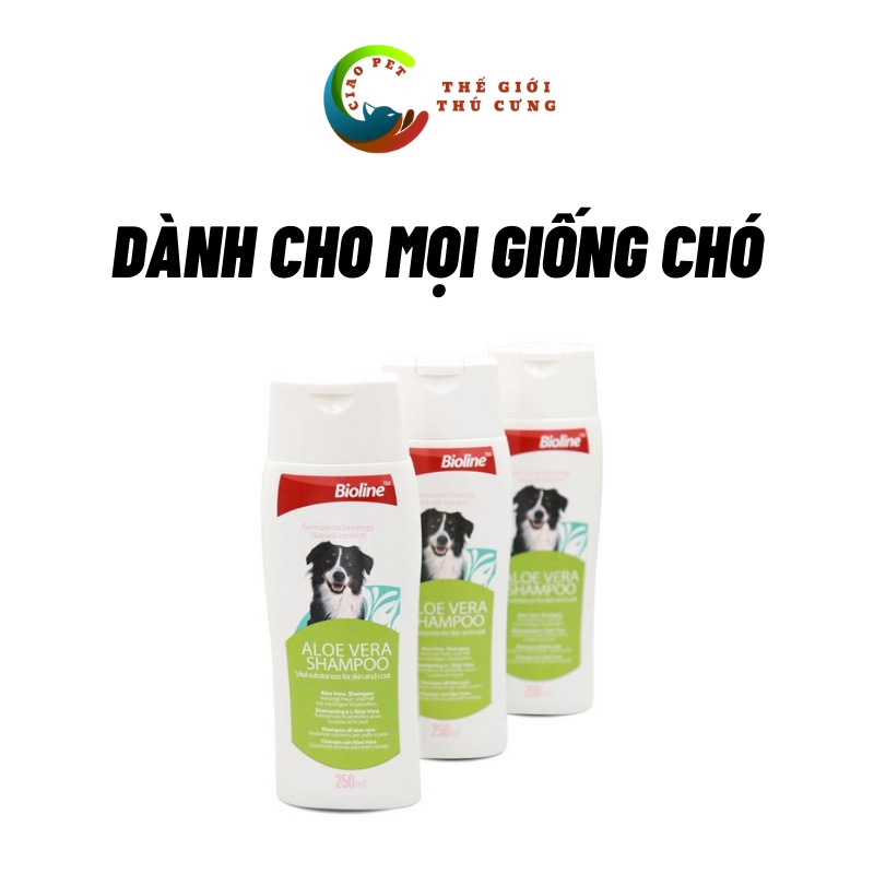 [250ml] Dầu gôi và xả cho chó BIOLINE