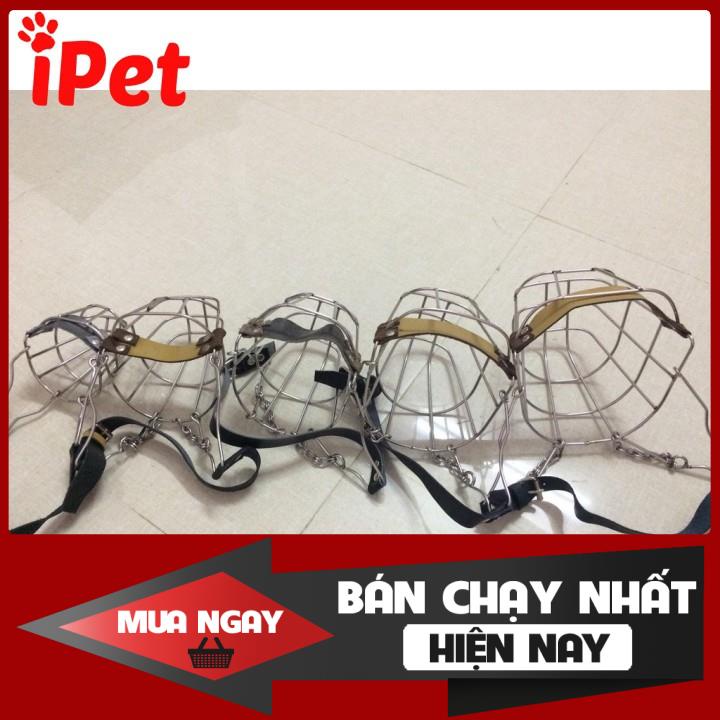 Rọ Mõm Inox Cho Thú Cưng - iPetshop 0