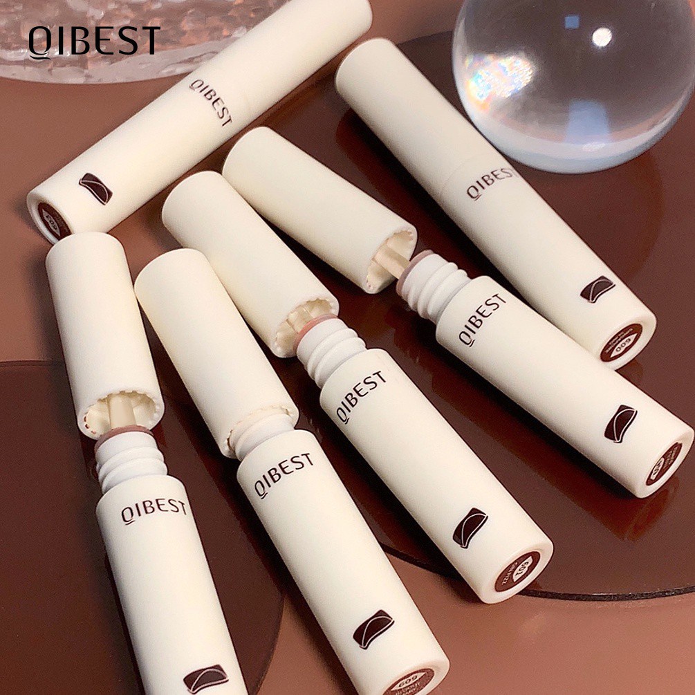 [Hàng mới về] Son Môi Qibest Chống Thấm Nước Và Lâu Trôi Thiết Kế Cao Cấp