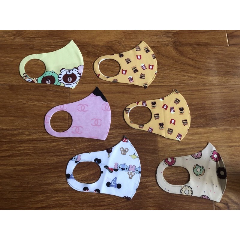 Khẩu trang vải hình 3d người lớn | BigBuy360 - bigbuy360.vn