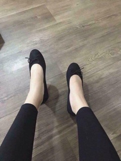 Giày bệt nơ hm
