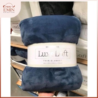 Chăn Mền lông cừu LuxeLoft chính hãng size lớn
