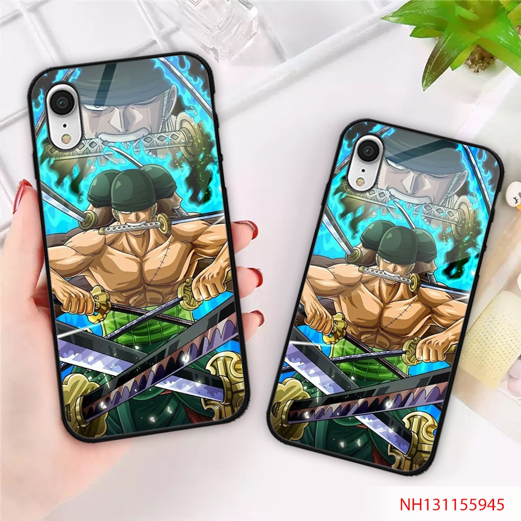 - ỐP IPHONE, SAMSUNG TRÁNG GƯƠNG NHÂN VẬT ZORO TRONG ONE PIECE NH131155945