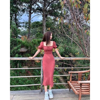 Đầm bodyform dài nhúng ngực mẫu mới