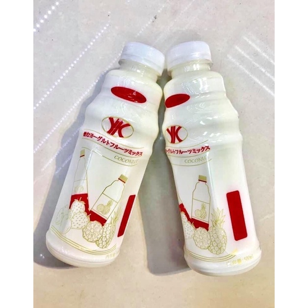 Sữa chua uống vị dừa Wahaha Yoko Nhật Bản chai 500ml