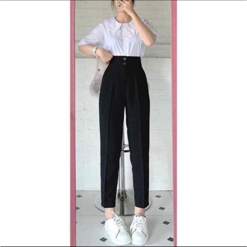 Quần tây 2 nút gài