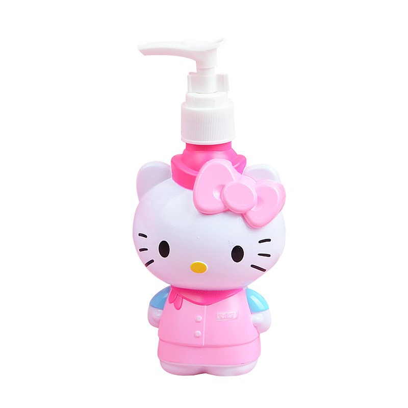 Bình chia dầu gội, chai xịt hình Hello Kitty 200ml KT195
