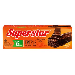 E - bánh xốp super star hộp 6 gói 18g