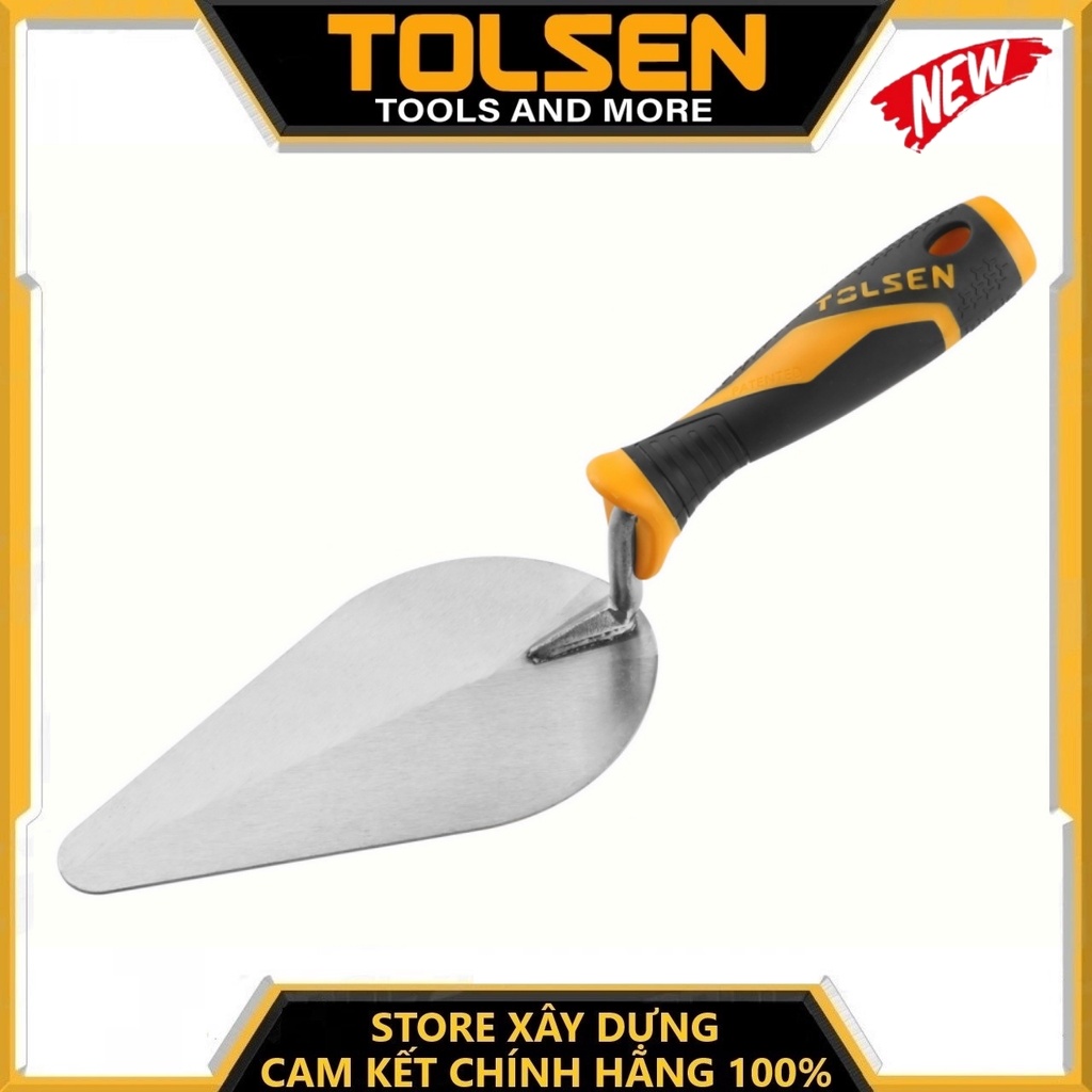 CÂY BAY CÁN NHỰA 130,150,175,200 mm TOLSEN 41050, 41051, 41052, 41053  - HÀNG CHÍNH HÃNG