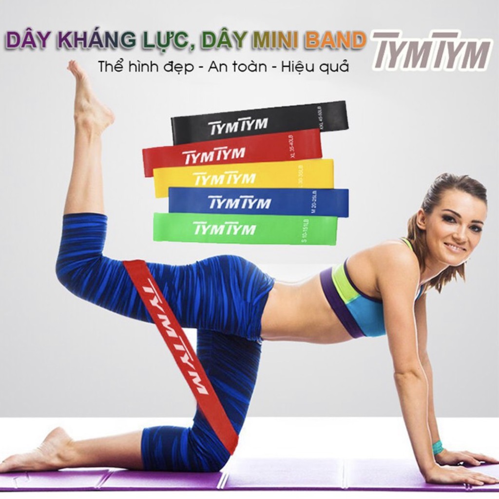 Dây mini Band, Kháng lực tập chân mông Bendu PK5105 , phụ kiện gym chính hãng