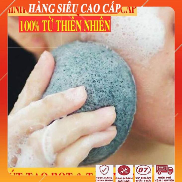 [HÀNG XỊN - FreeShip] Miếng bọt biển rửa mặt tạo bọt thải độc tố/miếng mút rửa mặt đa năng sidumi tẩy da chết cao cấp