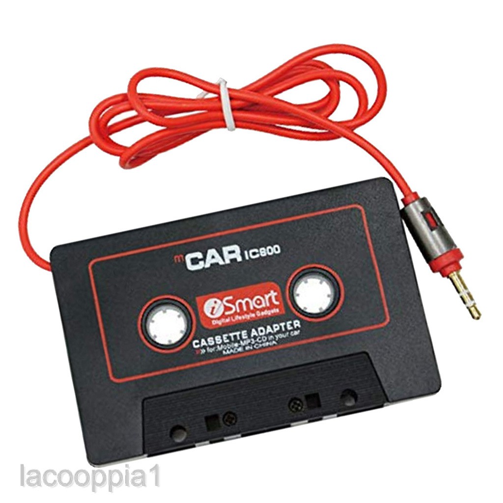 Bộ chuyển đổi băng cát xét cho iPhone Samsung Android màu đen