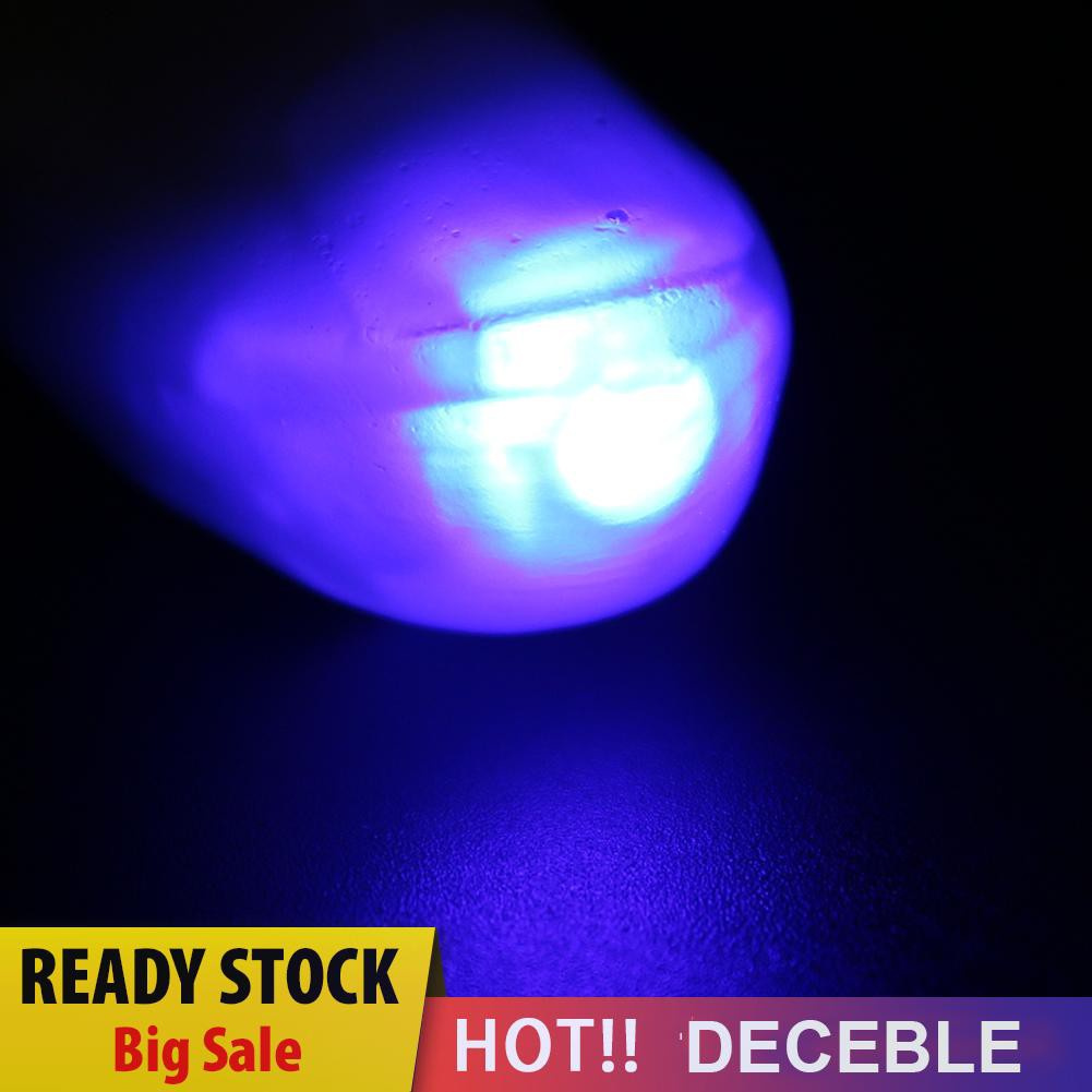 Pop It Fidget Đồ chơi 2pcs Magic Trick LED Finger Lamp Thumbs Light Halloween Đồ chơi Party Tool