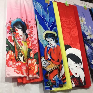 Áo dài lụa