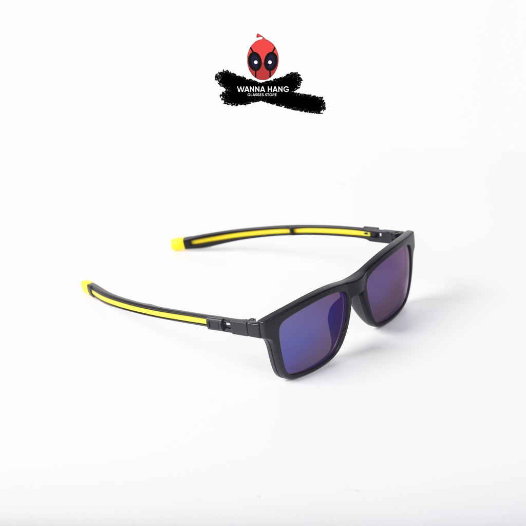 Gọng Kính Cận Thể Thao Nam Nữ 5 Trong 1 Siêu Nhẹ Chịu Lực Có Nam Châm Giữ Cố Định (KTT-01) - Tặng Bao Da Và Bộ 5 Mắt Râm | BigBuy360 - bigbuy360.vn