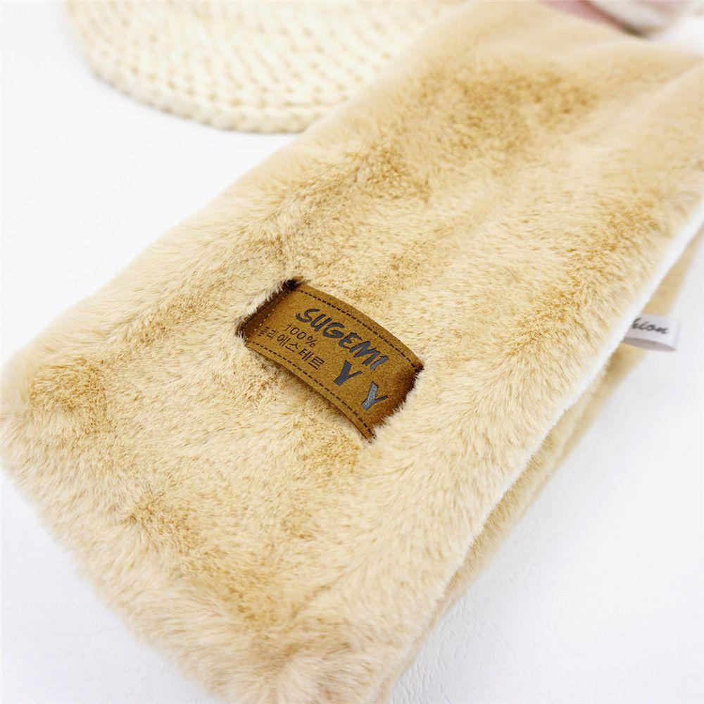 Susans Khăn Choàng Lông Thỏ Giả Nhiều Kiểu Dáng Phong Cách Nhật Bản Giữ Ấm