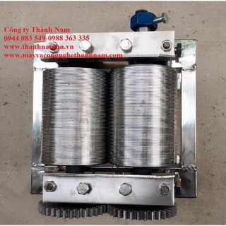 Máy thái bì quay tay inox-máy thái bì heo quay tay