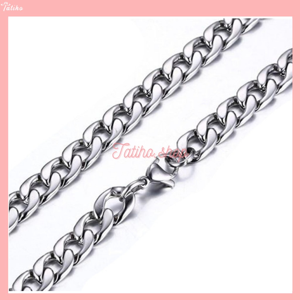 [Hàng Xịn, Giá Tốt] Vòng Cổ, Dây Chuyền Làm Aó Thép Titan Không Gỉ Sang Trọng Phong Cách Châu Âu &amp; Mỹ  - Mã CD001