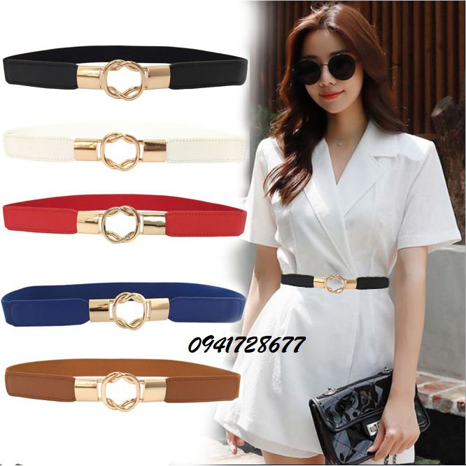 Thắt lưng nữ dây nịt nữ cho quần tây váy đầm sang trọng